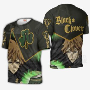 Black Bull Finral Custom Shirt Black Clover Anime Jacket VA11 9