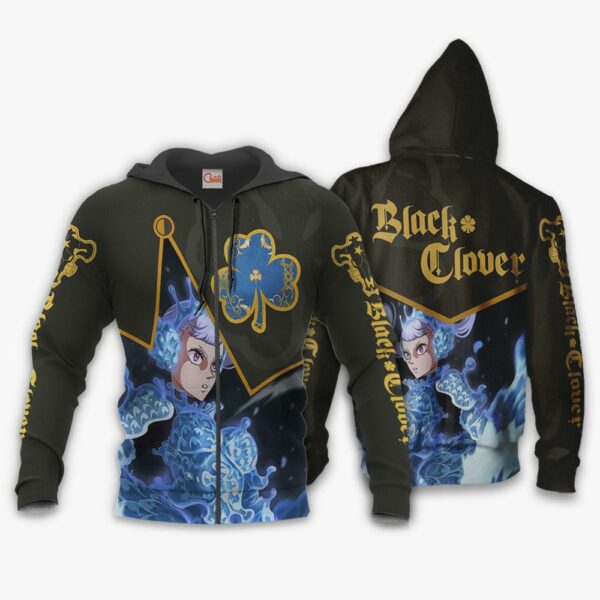 Black Bull Noelle Silva Custom Shirt Black Clover Anime Jacket VA11 1