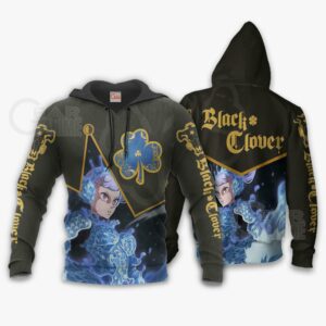 Black Bull Noelle Silva Custom Shirt Black Clover Anime Jacket VA11 10