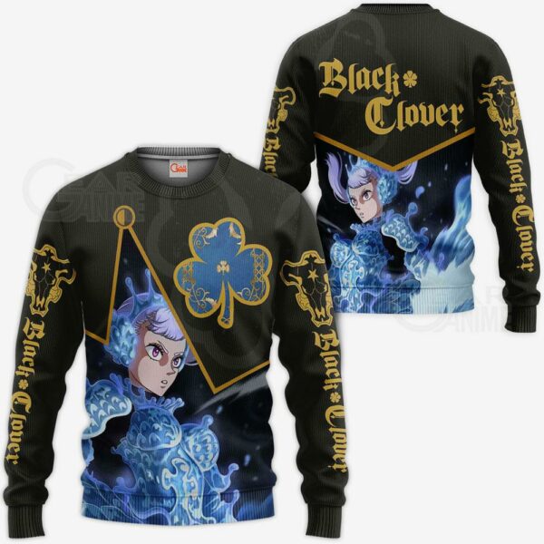 Black Bull Noelle Silva Custom Shirt Black Clover Anime Jacket VA11 2