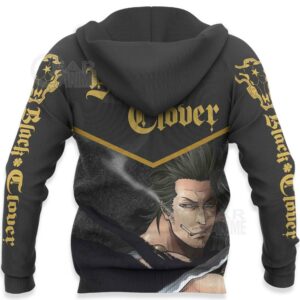 Black Bull Yami Sukehiro Custom Shirt Black Clover Anime Jacket VA11 12