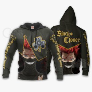 Black Bull Zora Ideale Custom Shirt Black Clover Anime Jacket VA11 10