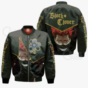 Black Bull Zora Ideale Custom Shirt Black Clover Anime Jacket VA11 11