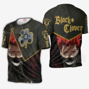 Black Bull Zora Ideale Custom Shirt Black Clover Anime Jacket VA11 9