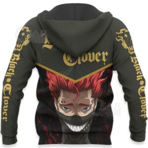 Black Bull Zora Ideale Custom Shirt Black Clover Anime Jacket VA11 12