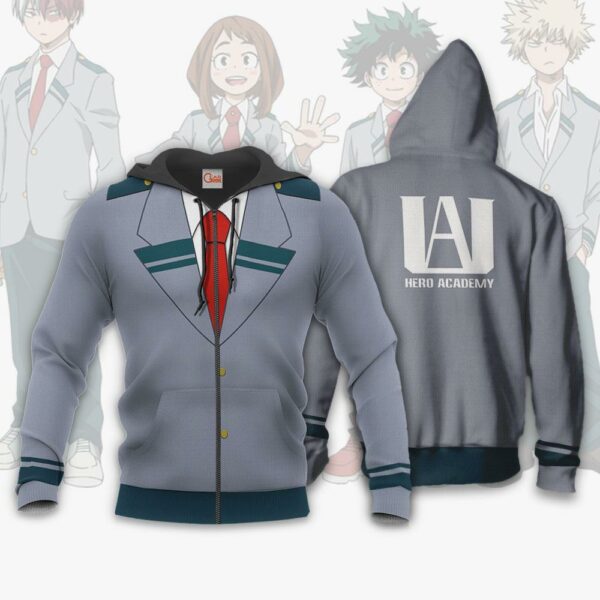 My Hero Academia School Uniform Shirt MHA Anime Hoodie Jacket VA11 1