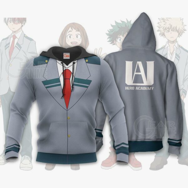 My Hero Academia School Uniform Shirt MHA Anime Hoodie Jacket VA11 4