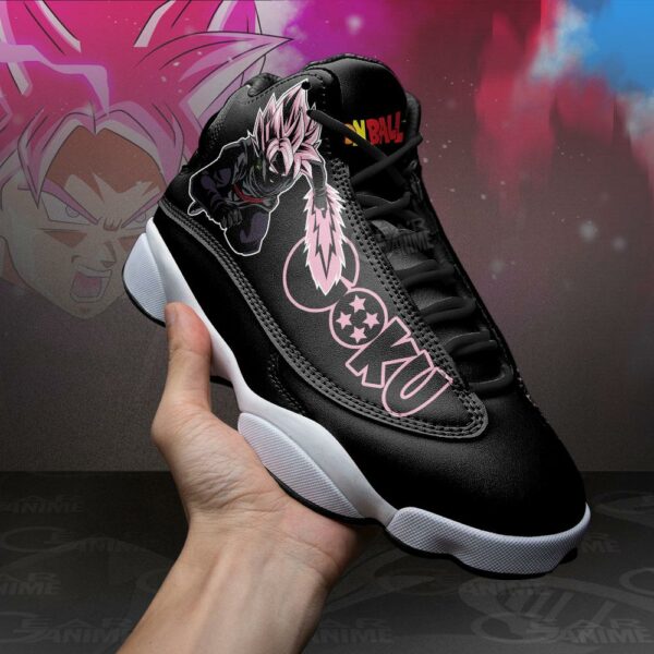 Goku Black Rose Sneakers Dragon Ball Super Anime Shoes MN11 3