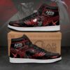 Afro Samurai Sneakers Black Red Custom Anime Shoes MN11 9