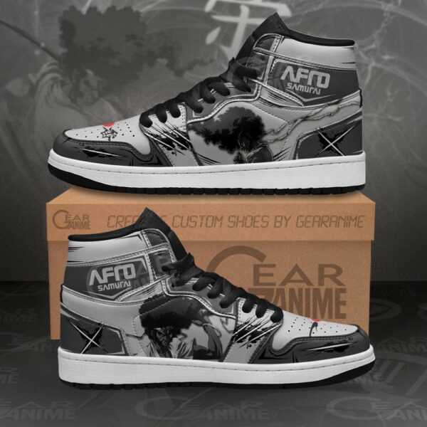 Afro Samurai Sneakers Custom Anime Shoes MN11 1