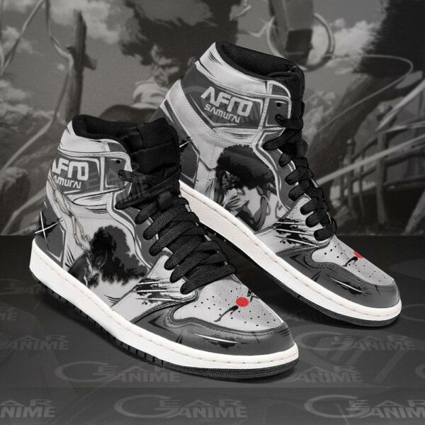 Afro Samurai Sneakers Custom Anime Shoes MN11 2