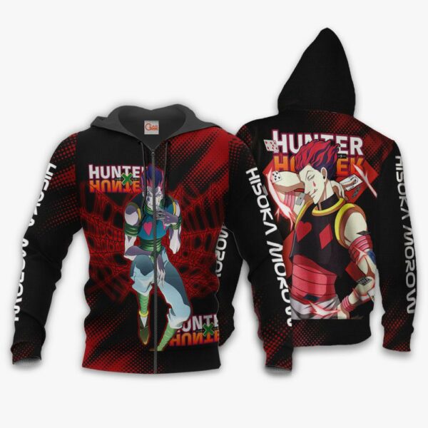 Hisoka Shirt Hunter X Hunter Custom Anime Hoodie Jacket 1