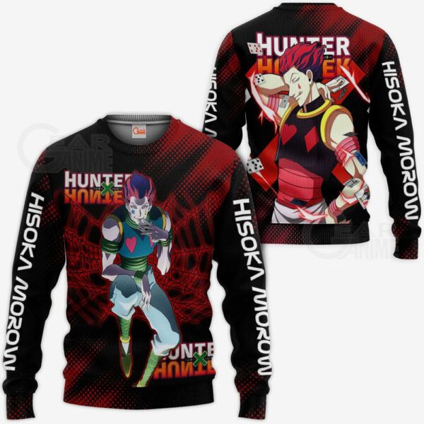 Hisoka Shirt Hunter X Hunter Custom Anime Hoodie Jacket 2