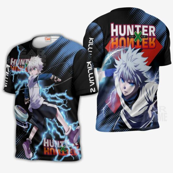 Killua Zoldyck Shirt Hunter X Hunter Custom Anime Hoodie Jacket 3