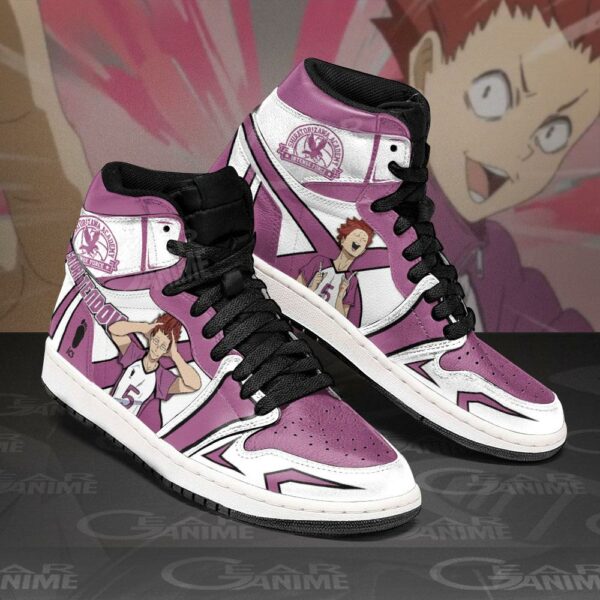 Shiratorizawa Satori Tendou Sneakers Haikyuu Anime Shoes MN11 2