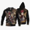 Gaara Hoodie Sweater Naruto Custom Anime Zip Jacket 12