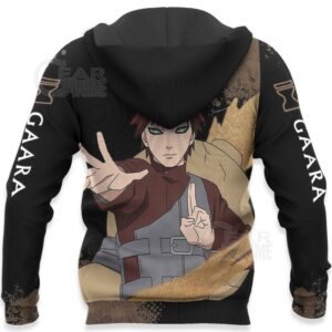 Gaara Hoodie Sweater Naruto Custom Anime Zip Jacket 10