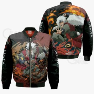 Jiraiya Sweatshirt Naruto Custom Anime Hoodie Jacket VA11 9