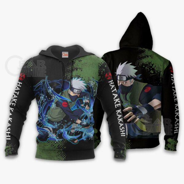 Hatake Kakashi Sweatshirt Naruto Custom Anime Hoodie Jacket 3