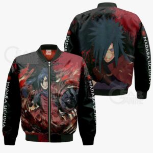 Uchiha Madara Sweatshirt Naruto Custom Anime Hoodie Jacket VA11 9