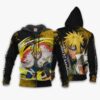 Uzumaki Minato Hoodie Sweater Naruto Custom Anime Zip Jacket 12