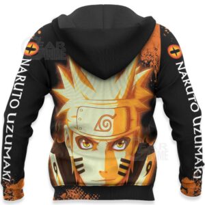 Naruto Kurama Form Sweatshirt Naruto Custom Anime Hoodie Jacket 10