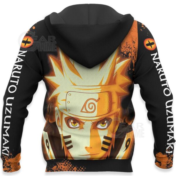 Naruto Kurama Form Sweatshirt Naruto Custom Anime Hoodie Jacket 5