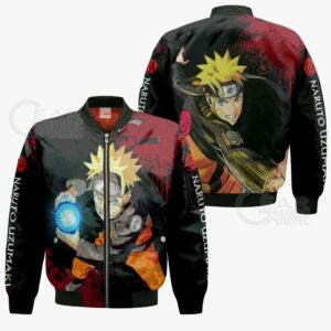 Uzumaki Naruto Hoodie Sweater Naruto Custom Anime Zip Jacket 9