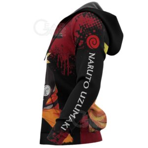 Uzumaki Naruto Hoodie Sweater Naruto Custom Anime Zip Jacket 11