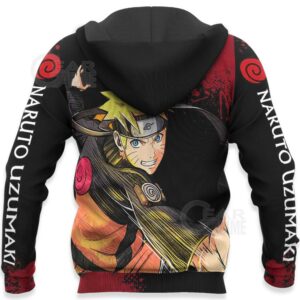 Uzumaki Naruto Hoodie Sweater Naruto Custom Anime Zip Jacket 10