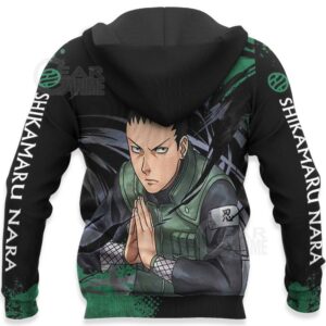 Shikamaru Hoodie Sweater Naruto Custom Anime Zip Jacket 10