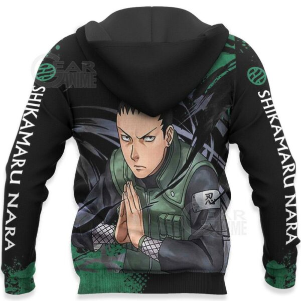 Shikamaru Hoodie Sweater Naruto Custom Anime Zip Jacket 5