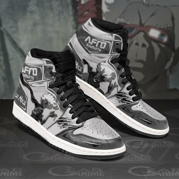 Ninja Ninja Sneakers Afro Samurai Custom Anime Shoes MN11 2