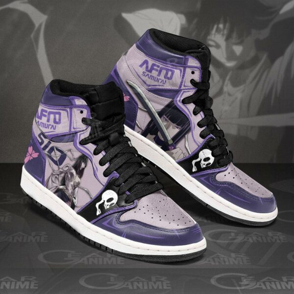 Afro Samurai Sio Sneakers Custom Anime Shoes MN11 2