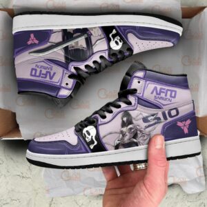 Afro Samurai Sio Sneakers Custom Anime Shoes MN11 6