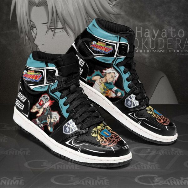 Hayato Gokudera Sneakers Hitman Reborn Anime Shoes MN11 2