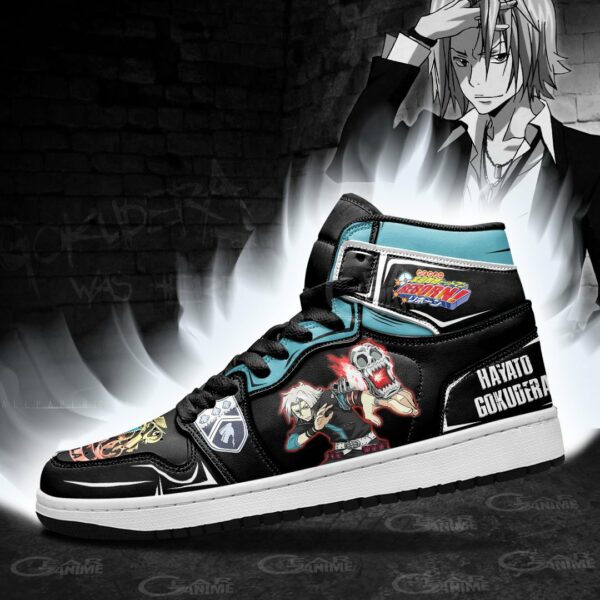 Hayato Gokudera Sneakers Hitman Reborn Anime Shoes MN11 3