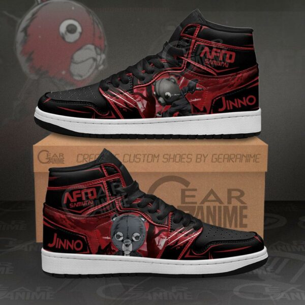 Afro Samurai Jinno Sneakers Custom Anime Shoes MN11 1