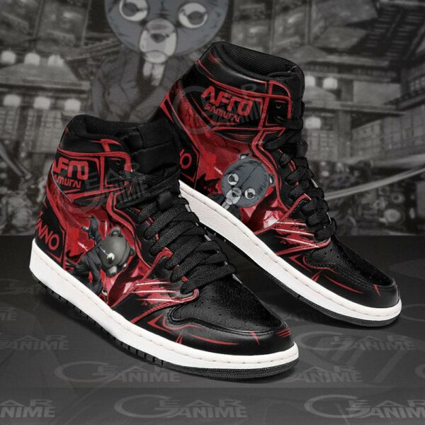 Afro Samurai Jinno Sneakers Custom Anime Shoes MN11 2