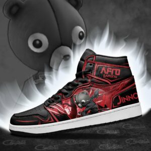 Afro Samurai Jinno Sneakers Custom Anime Shoes MN11 6