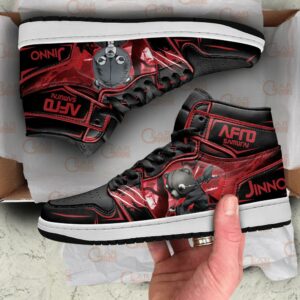 Afro Samurai Jinno Sneakers Custom Anime Shoes MN11 7