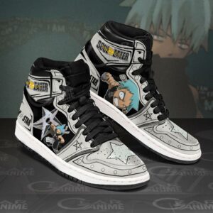 Black Star Sneakers Soul Eater Custom Anime Shoes MN11 5