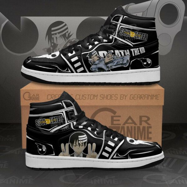 Death The Kid Sneakers Soul Eater Custom Anime Shoes MN11 1