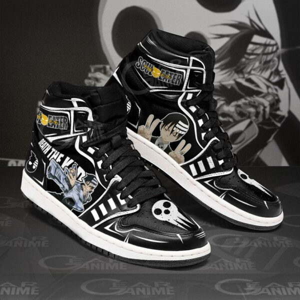 Death The Kid Sneakers Soul Eater Custom Anime Shoes MN11 2