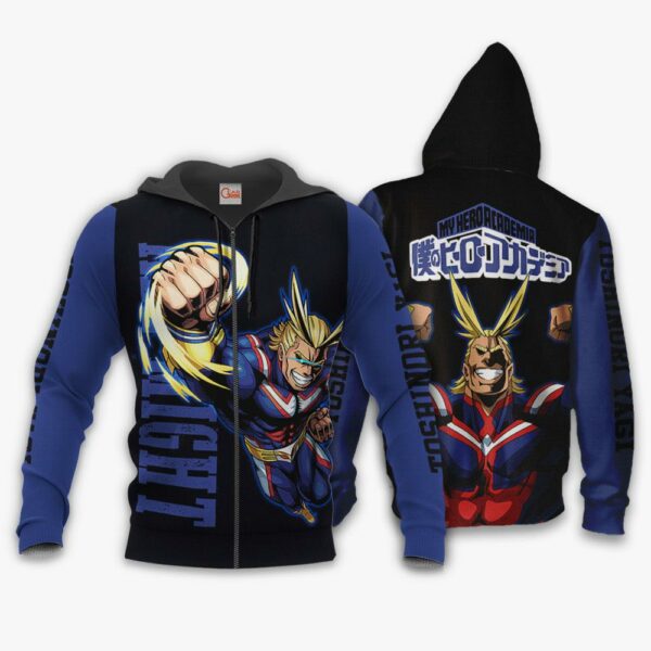 All Might Hoodie Shirt My Hero Academia Custom Jacket 1