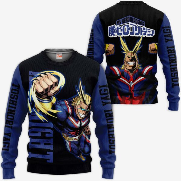 All Might Hoodie Shirt My Hero Academia Custom Jacket 2