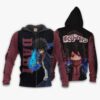 Dabi Shirt Toya Todoroki MHA Custom Anime Zip Jacket 12