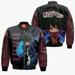 Dabi Shirt Toya Todoroki MHA Custom Anime Zip Jacket 9