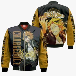 Denki Kaminari Shirt Chargebolt Hero MHA Custom Anime Zip Jacket 9