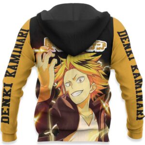 Denki Kaminari Shirt Chargebolt Hero MHA Custom Anime Zip Jacket 10